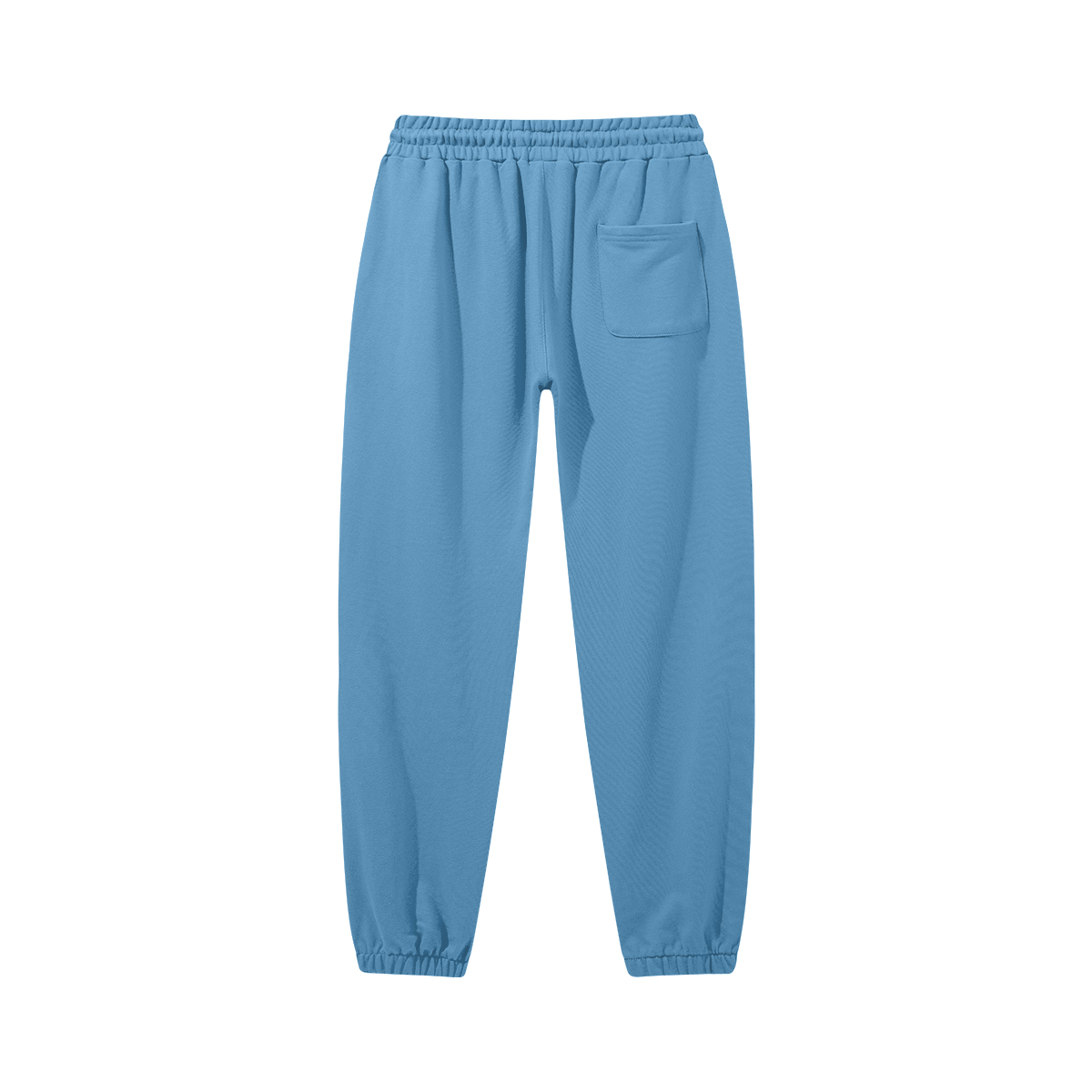 380GSM Unisex Heavyweight Baggy Sweatpants - Pastel Blue - MuseByAlliyah