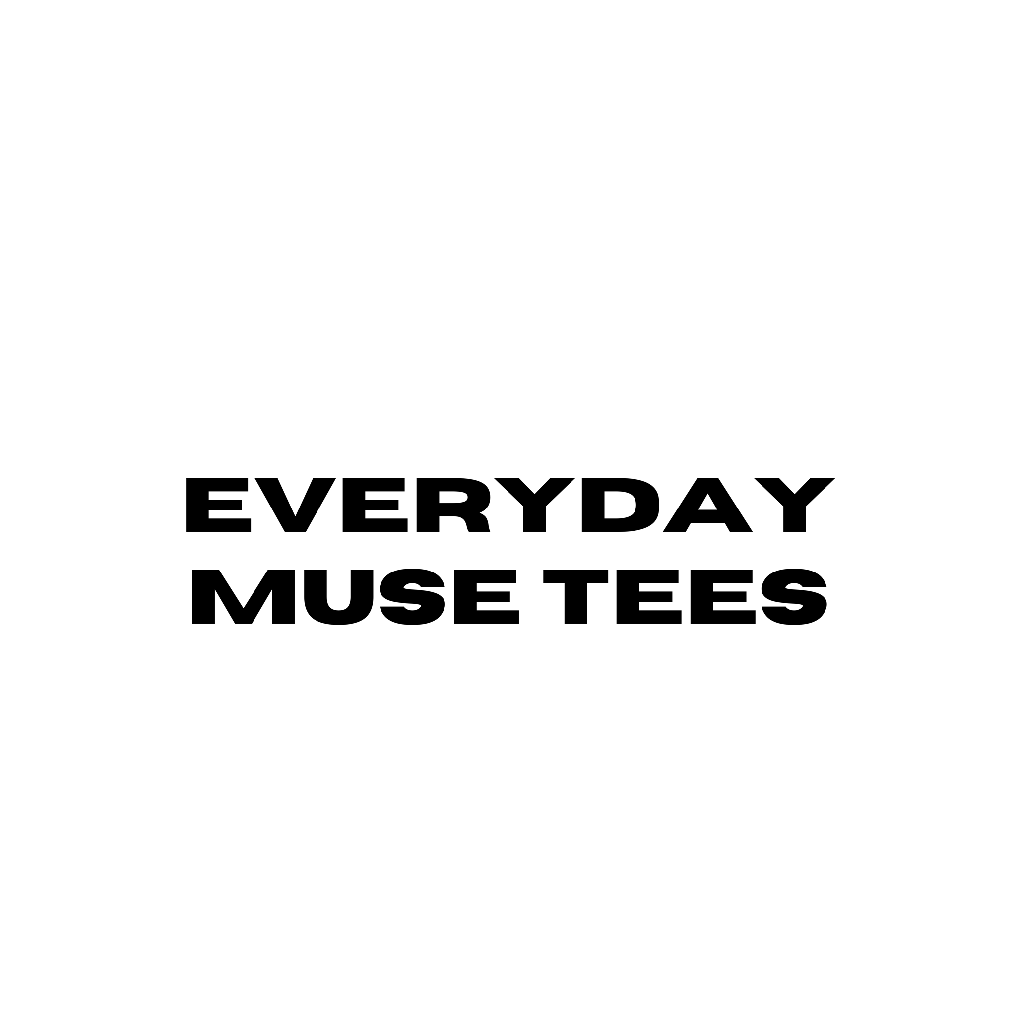 Everyday Muse Tees