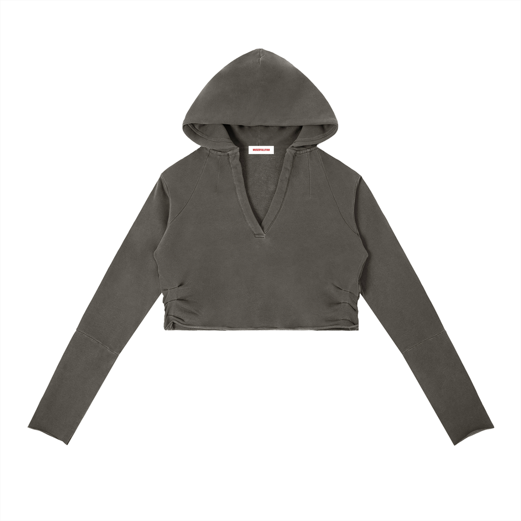 Muse Ease Vintage Washed Long Sleeve Hoodie