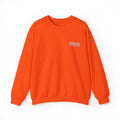 Marigold Orange Embroidered Crewneck - MuseByAlliyah