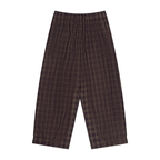 Plaid  Muse Wide Leg Pants