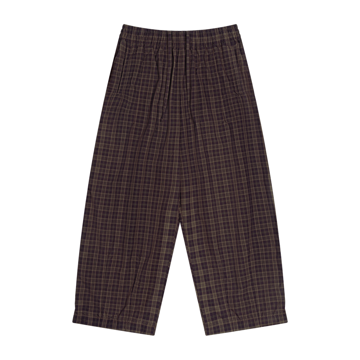 Plaid  Muse Wide Leg Pants