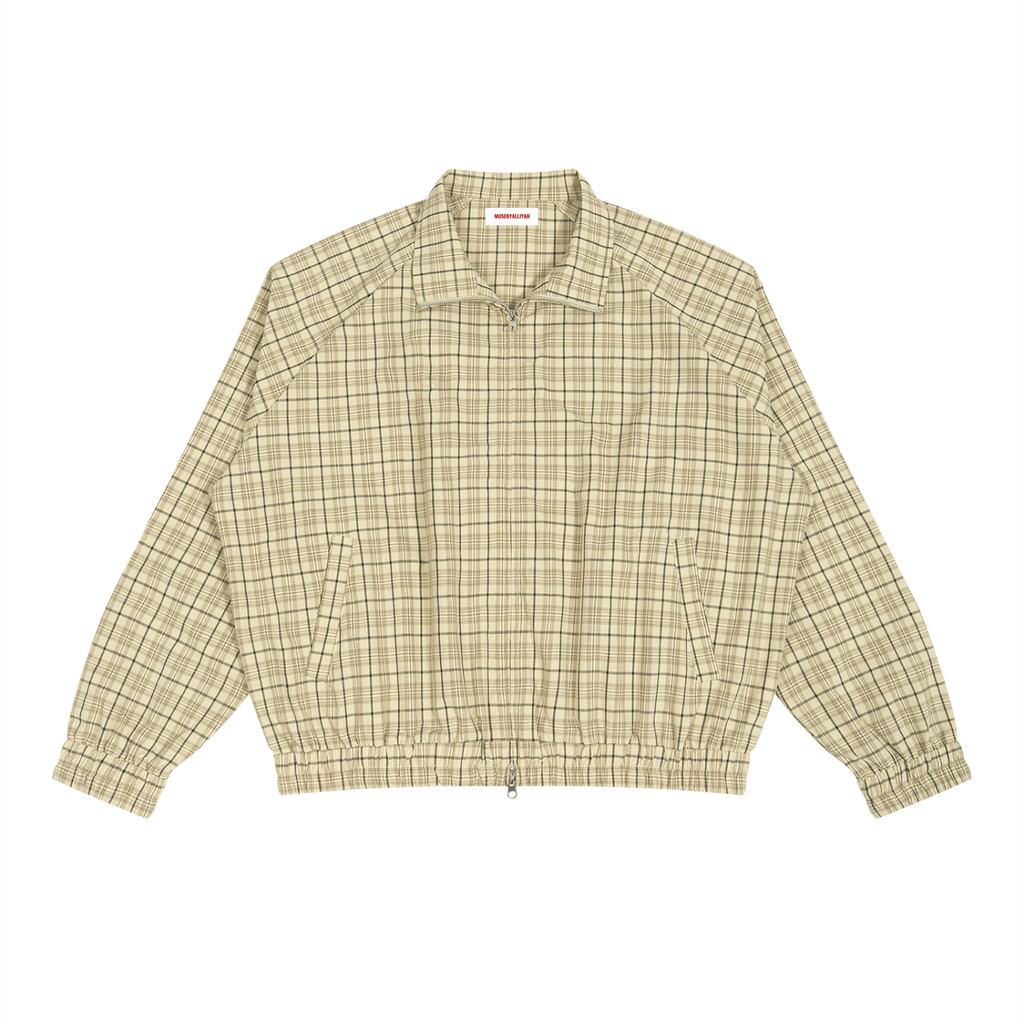 Plaid Muse Track Jacket