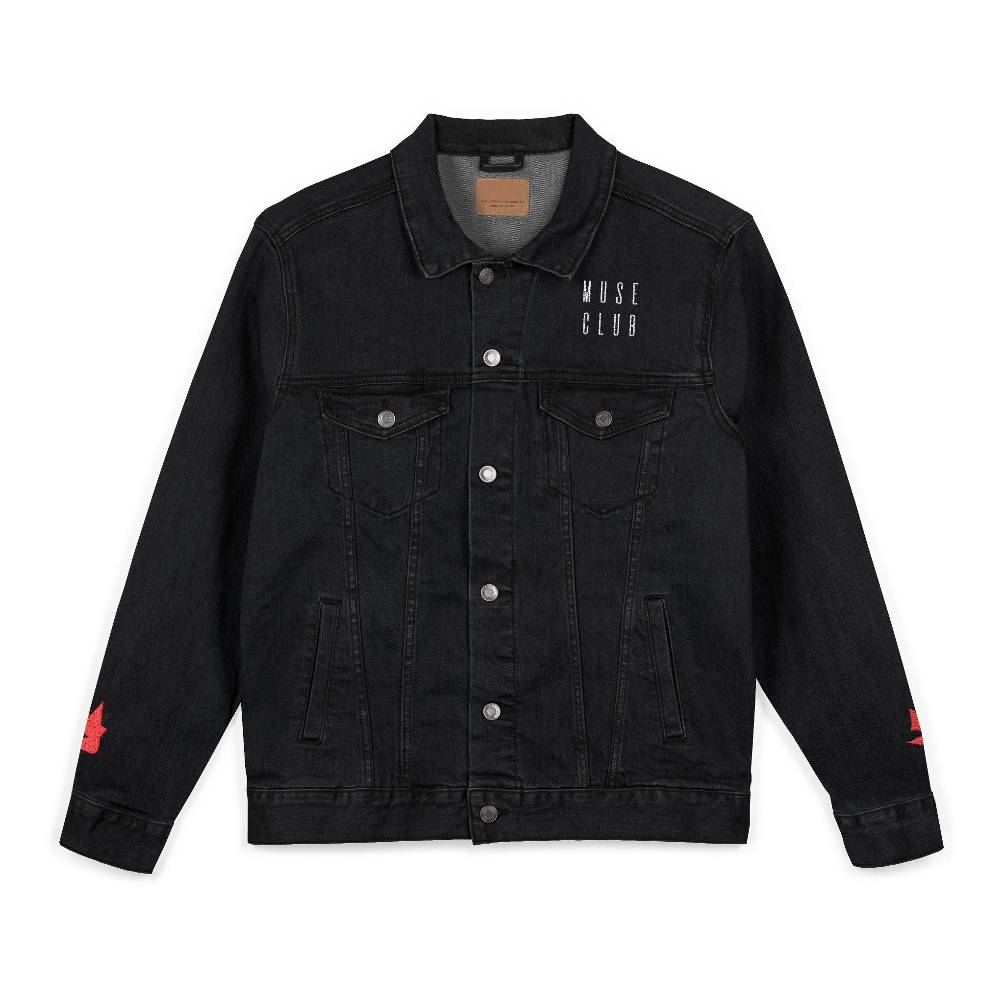 Muse Embroidered Denim Jacket - MuseByAlliyah
