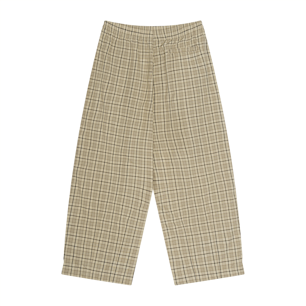 Plaid  Muse Wide Leg Pants