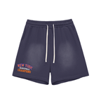 NY Basketball Champions Sun Faded Cotton Shorts