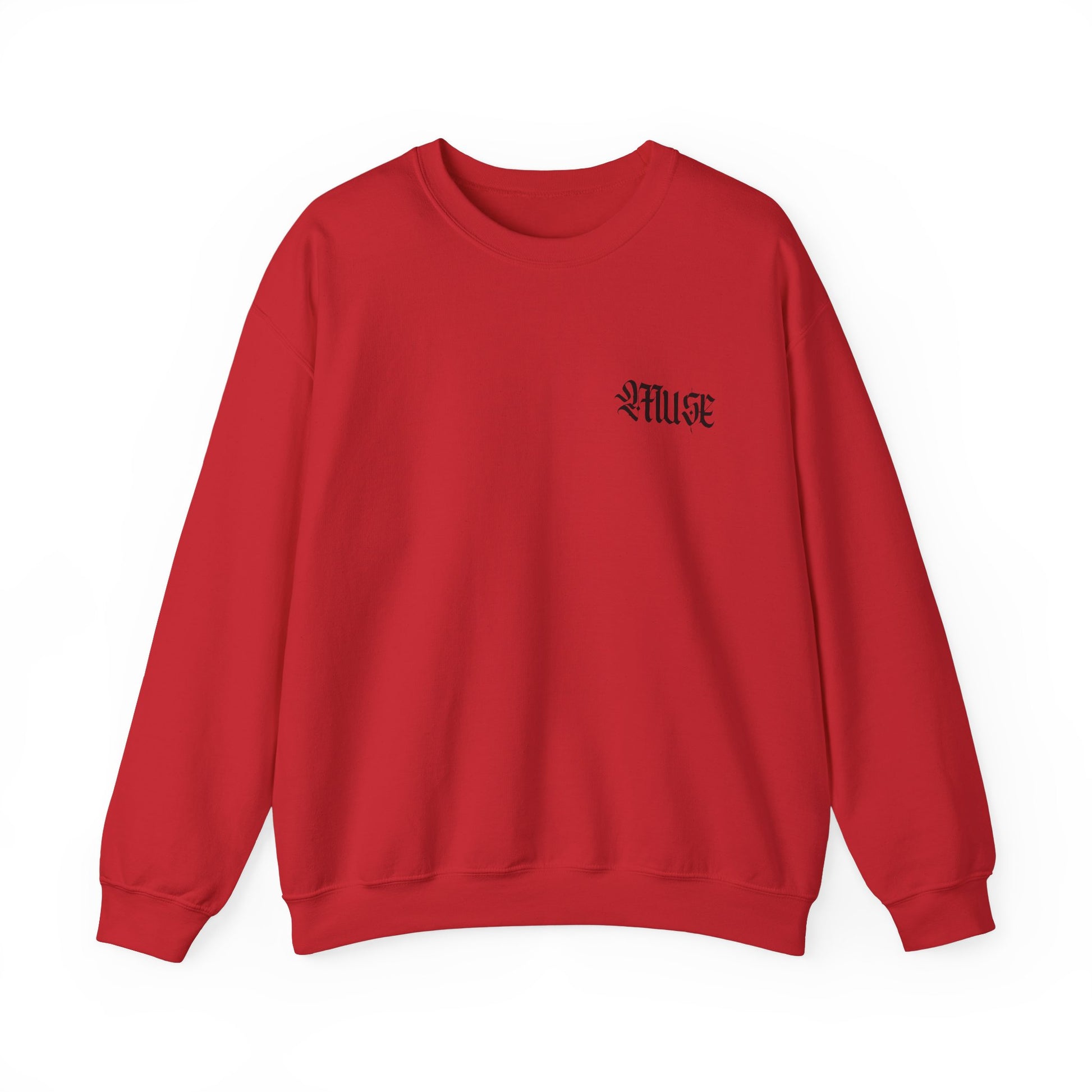 Red Rose Crewneck - MuseByAlliyah