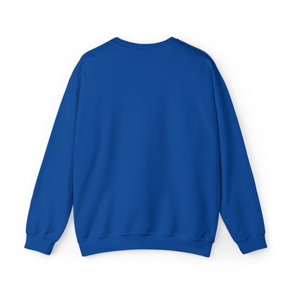 Royal Blue Embroidered Crewneck - MuseByAlliyah