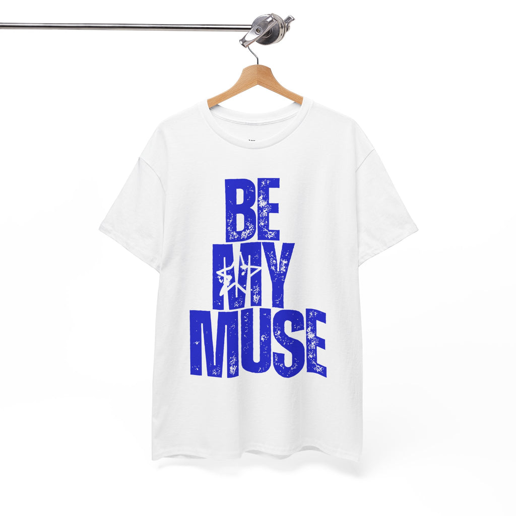 Be My Muse~ Royal Heavy Cotton Tee - MuseByAlliyah