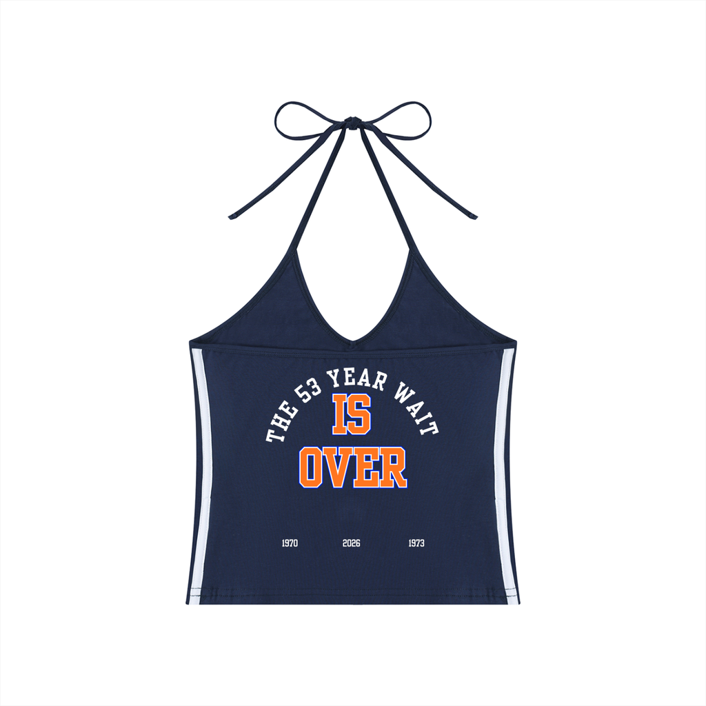 NY Basketball Champions Women's Halter Top