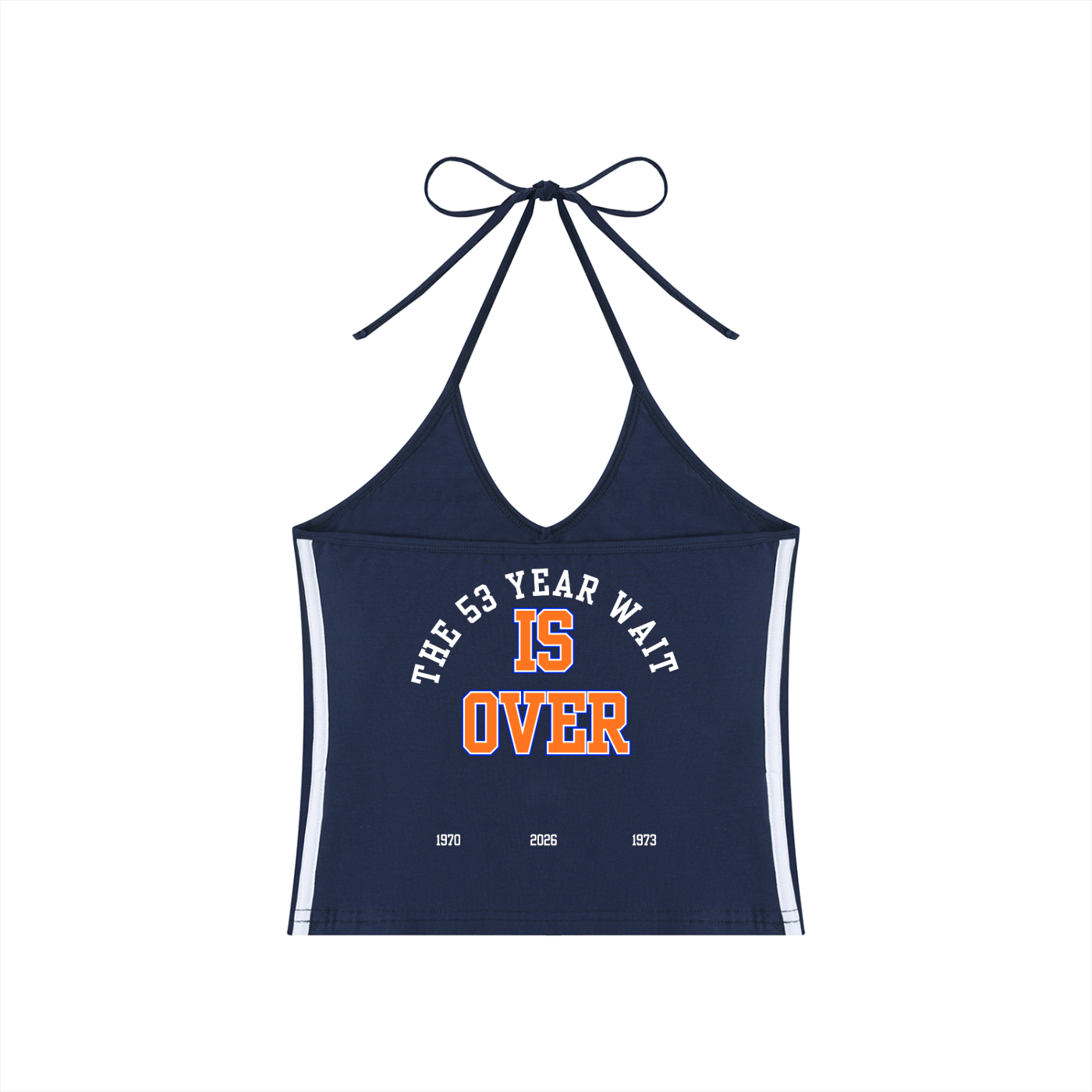NY Basketball Champions Women's Halter Top