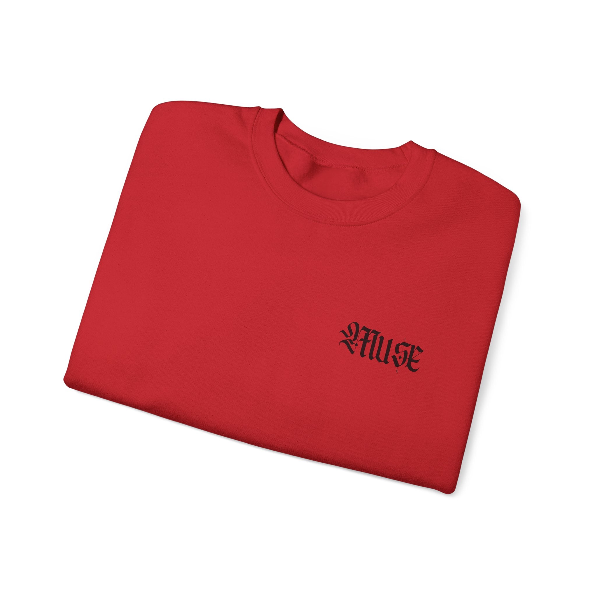 Red Rose Crewneck - MuseByAlliyah