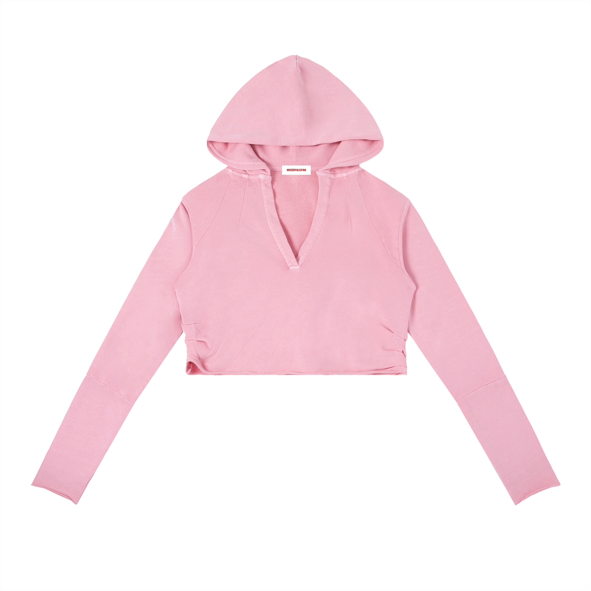 Muse Ease Vintage Washed Long Sleeve Hoodie