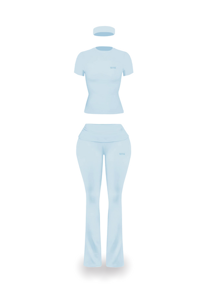 Serene Sky - Women’s Yoga 3 Piece Set