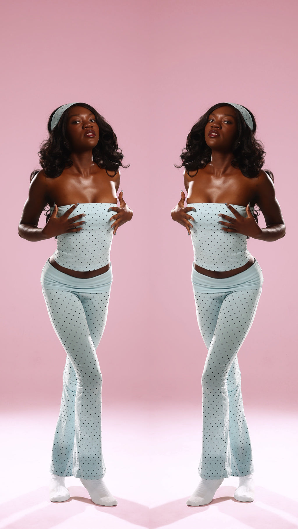 Polka Dot Loungewear Set