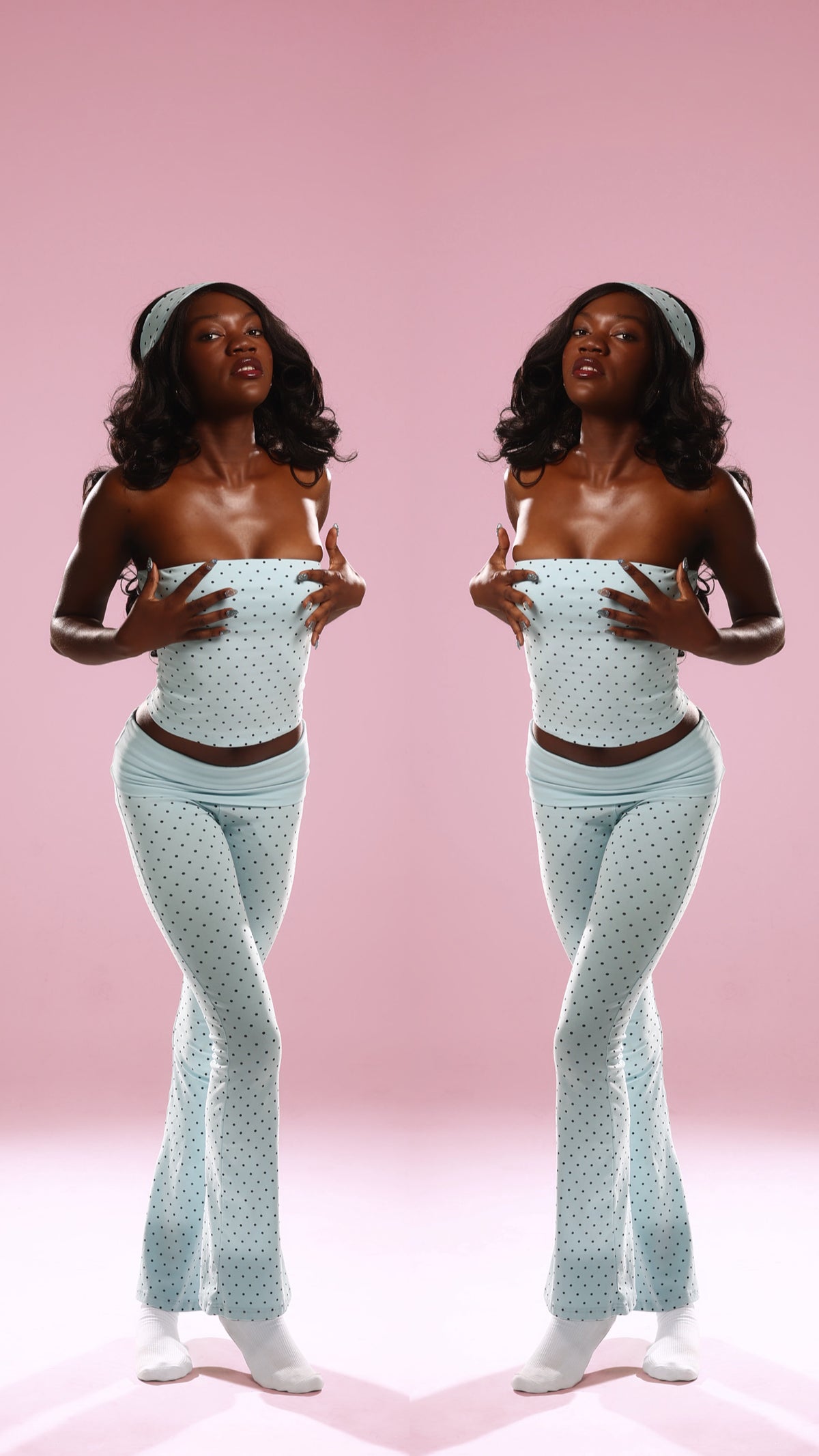 Polka Dot Loungewear Set