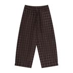 Plaid  Muse Wide Leg Pants