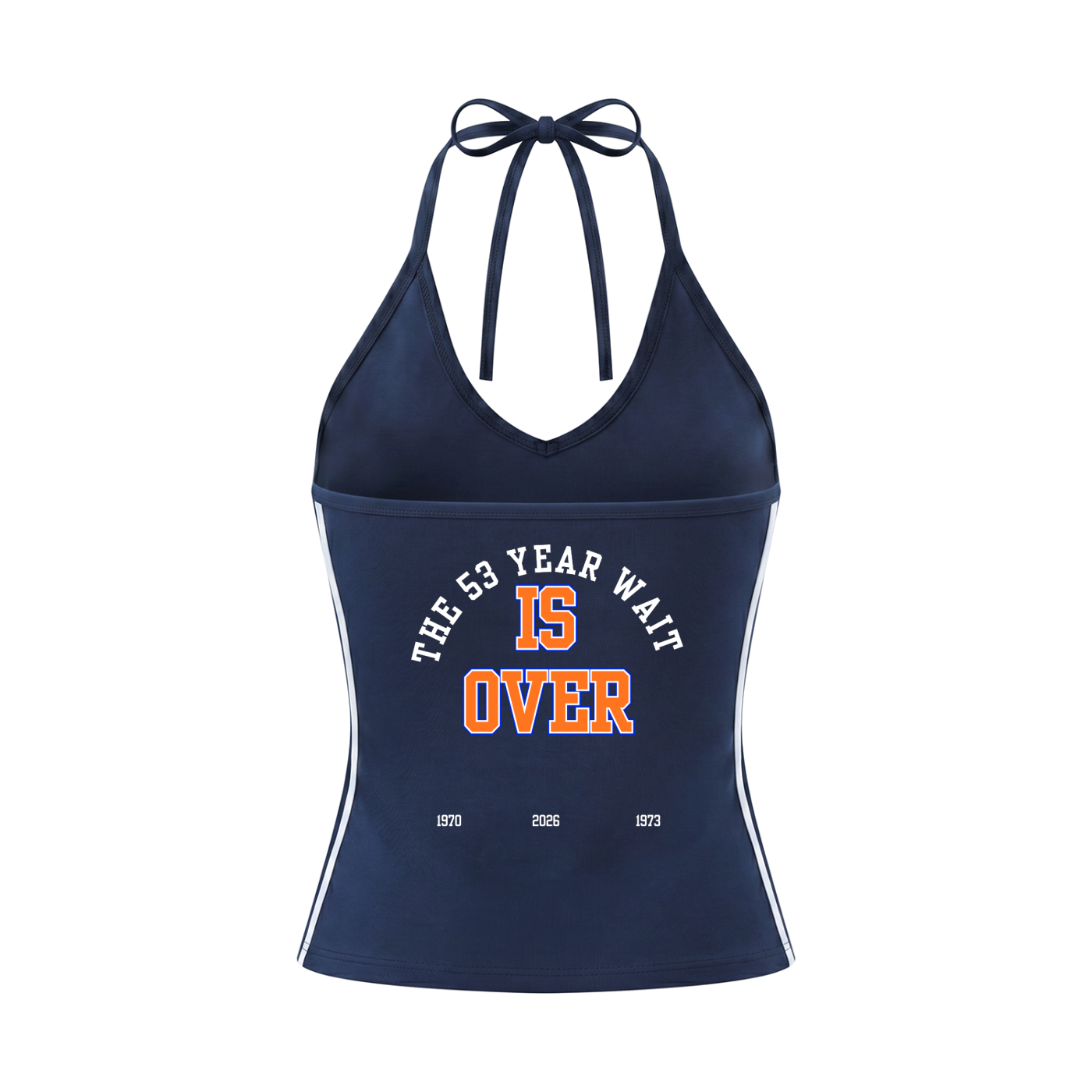 NY Basketball Champions Women's Halter Top