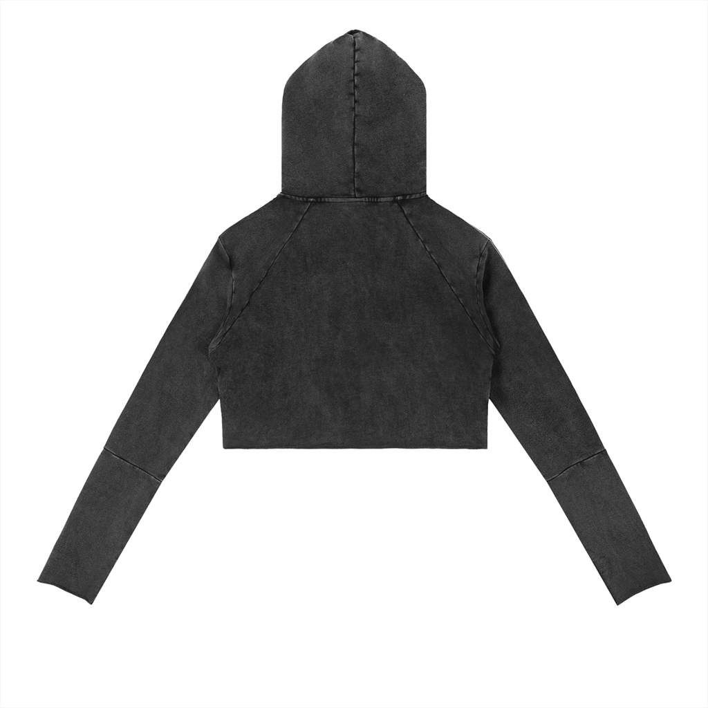 Muse Ease Vintage Washed Long Sleeve Hoodie
