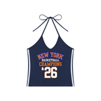 NY Basketball Champions Women's Halter Top