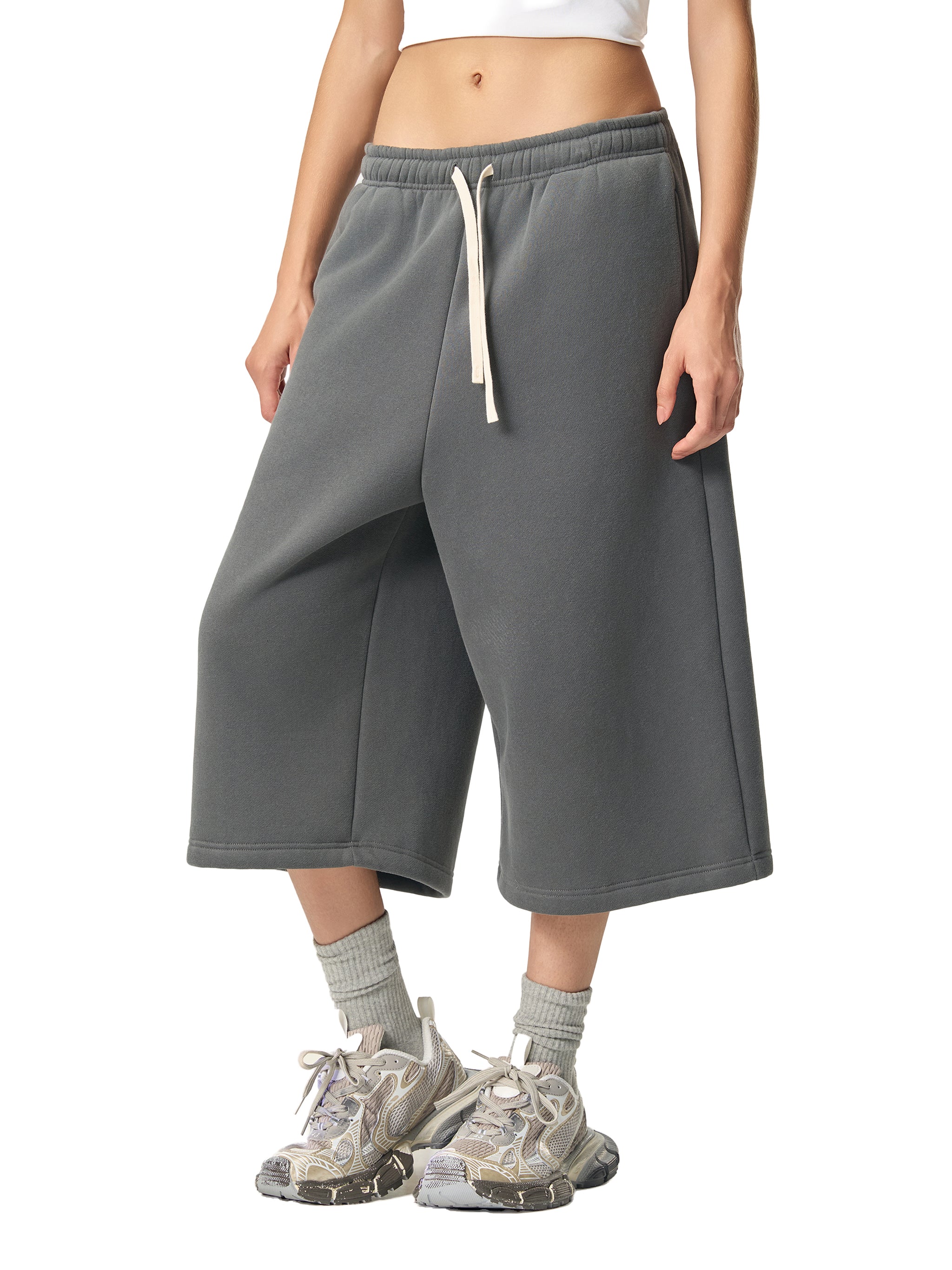Relaxed Three quarter Sweatpants