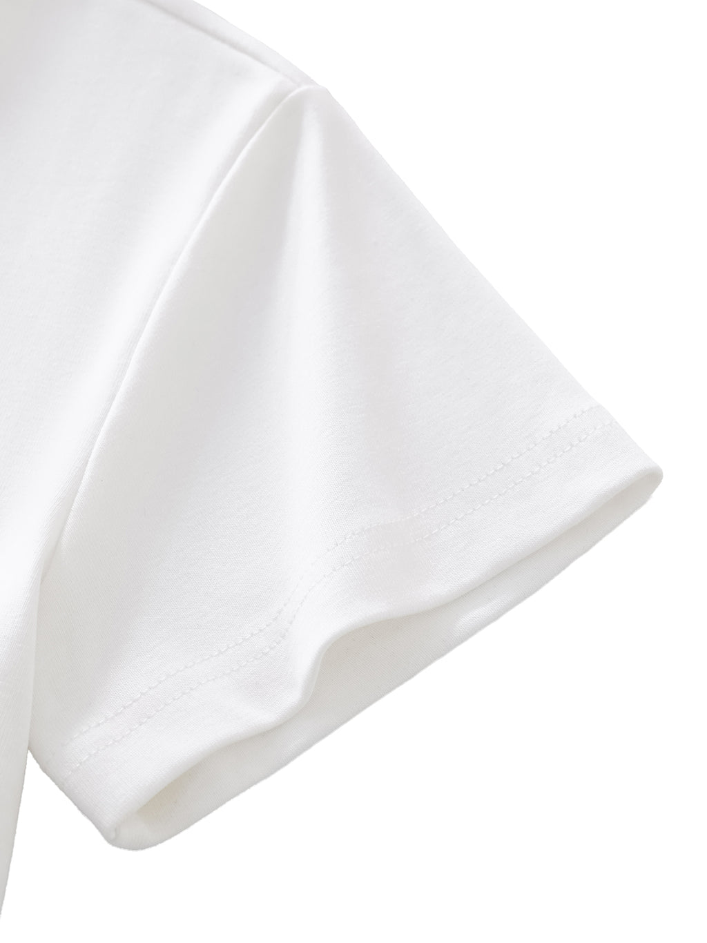 Camiseta esencial de cuello redondo