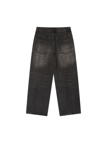 Vintage Wash Heavyweight Denim Jean 001