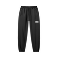380GSM Unisex Heavyweight Baggy Sweatpants~ Black - MuseByAlliyah