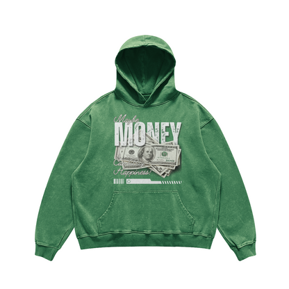 MONEY TALKS 440GSM Unisex Heavyweight Oversized Hoodie - MuseByAlliyah