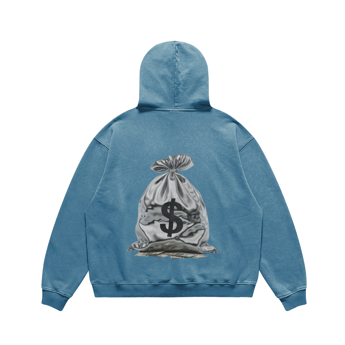 MONEY TALKS 440GSM Unisex Heavyweight Oversized Hoodie - MuseByAlliyah