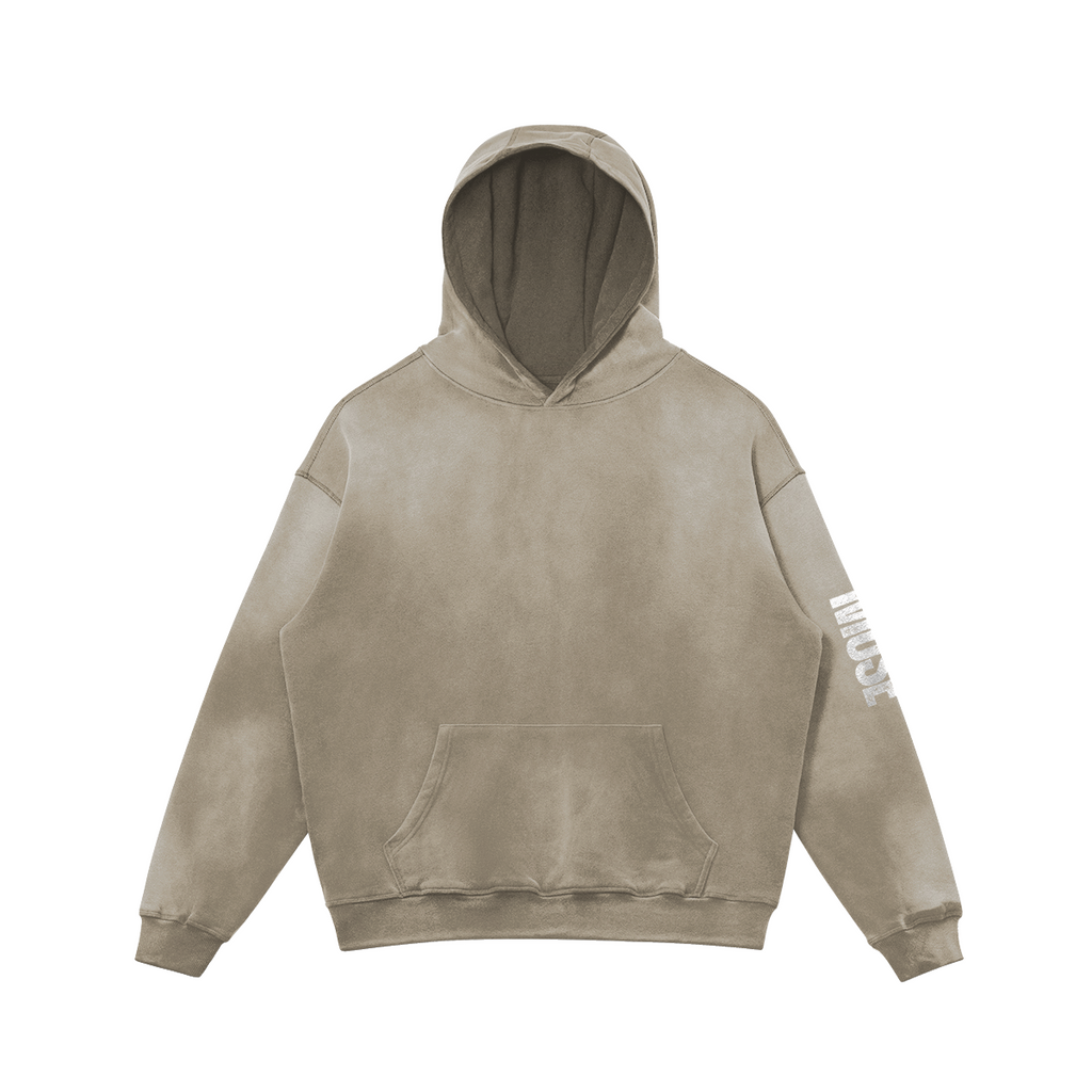 400GSM Unisex Super Heavyweight Sun Faded Hoodie - MuseByAlliyah